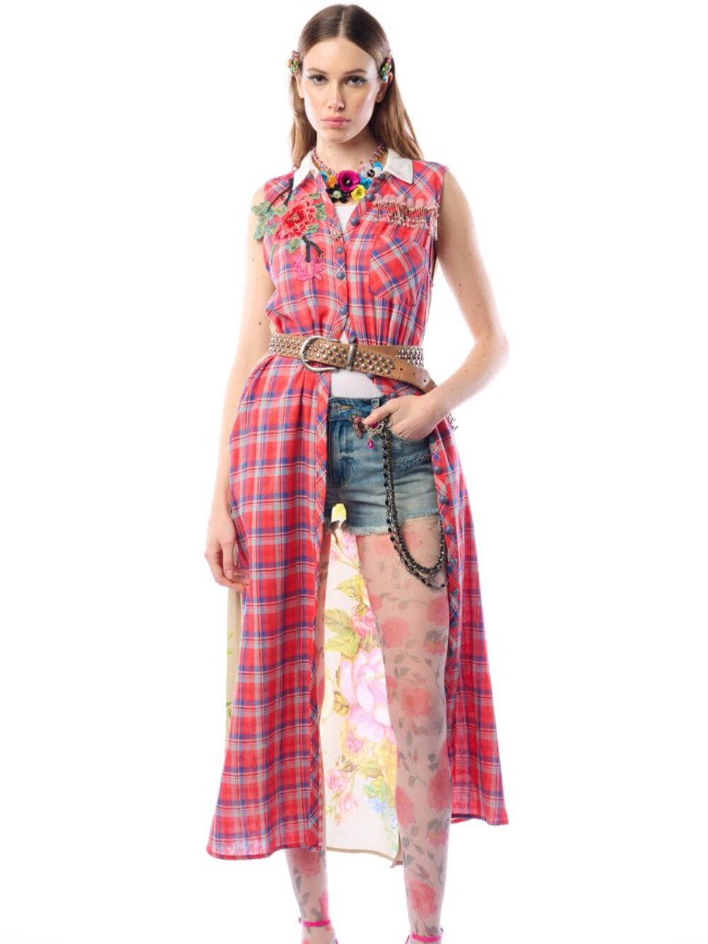 NWT Aratta 2026 Collection 'You are Beautiful' XS Sleeveless Duster MSRP $234
